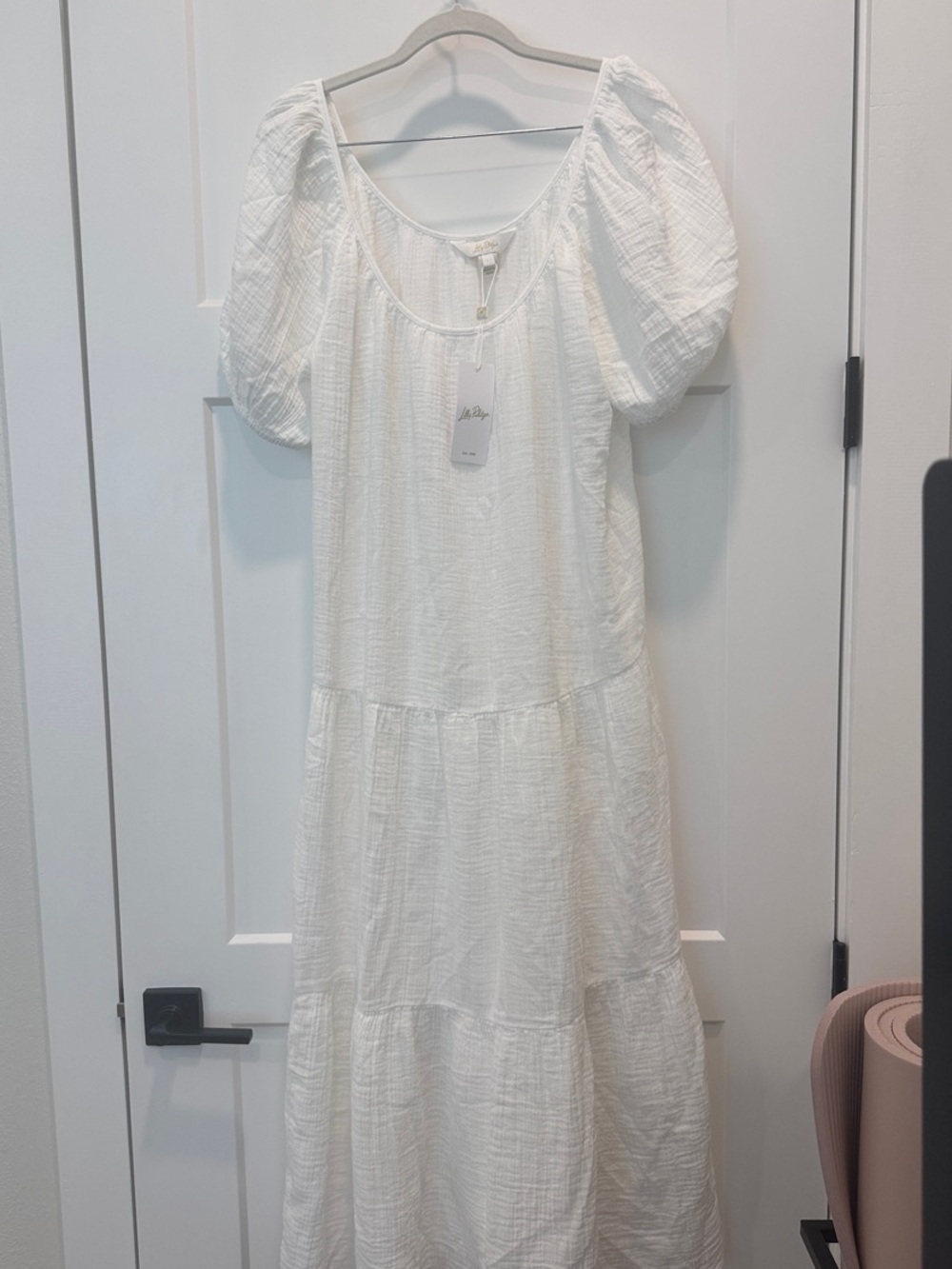 Brand new with tags 100% cotton Lilly Pulitzer Resort White Zemini Maxi Coverup
